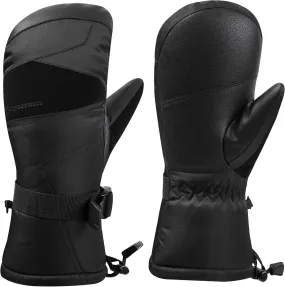 Alpine Swiss Mens Waterproof Gauntlet Ski Mittens Winter Sport Gloves Snowboarding Windproof Warm 3M Thinsulate