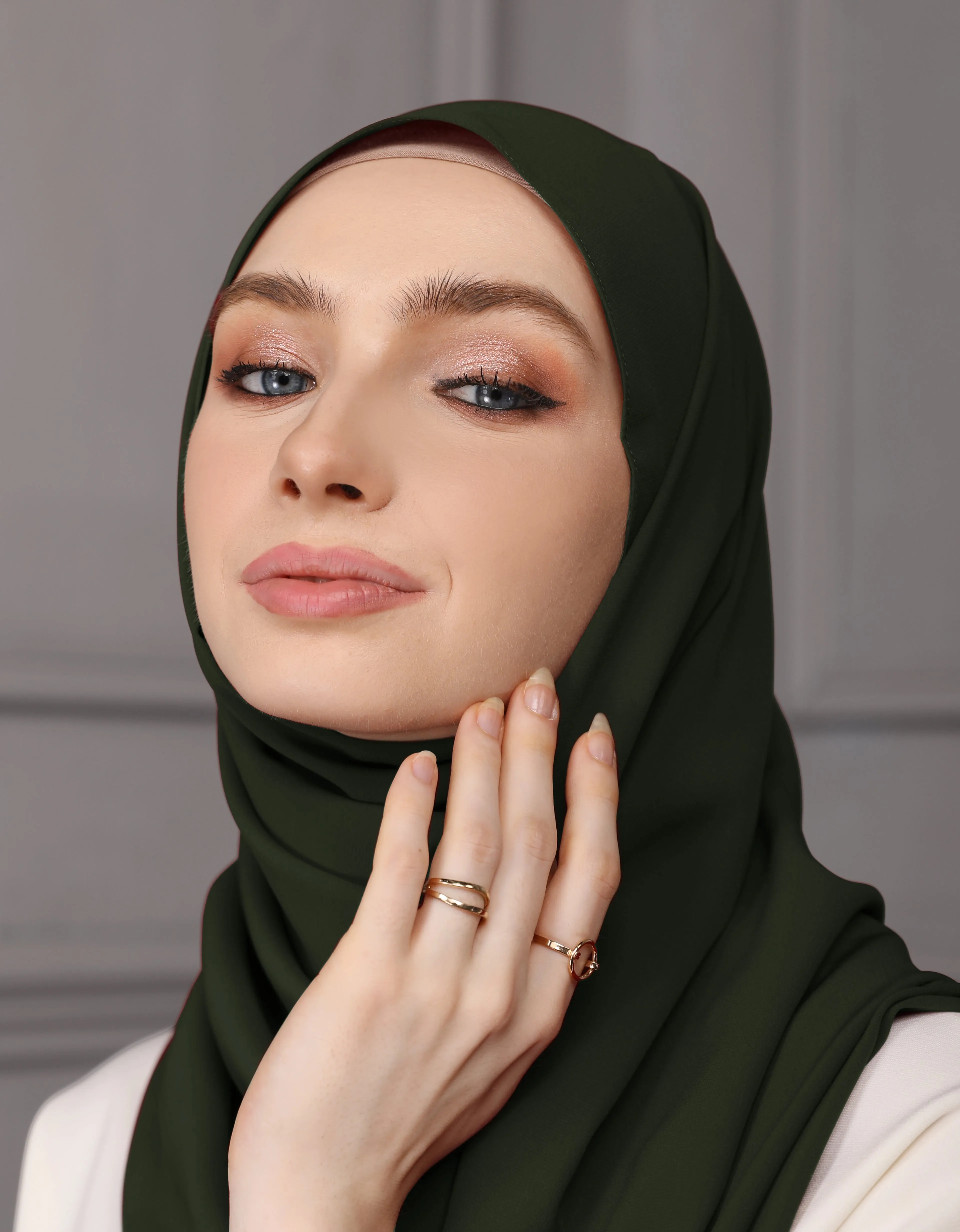 ASTEN SHAWL (BTL GREEN)