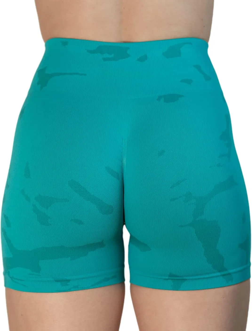 AUROLA CAMO Workout Shorts for Women Seamless Subtle Logo Scrunch Shorts