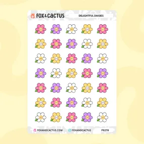 Delightful Daisy Stickers