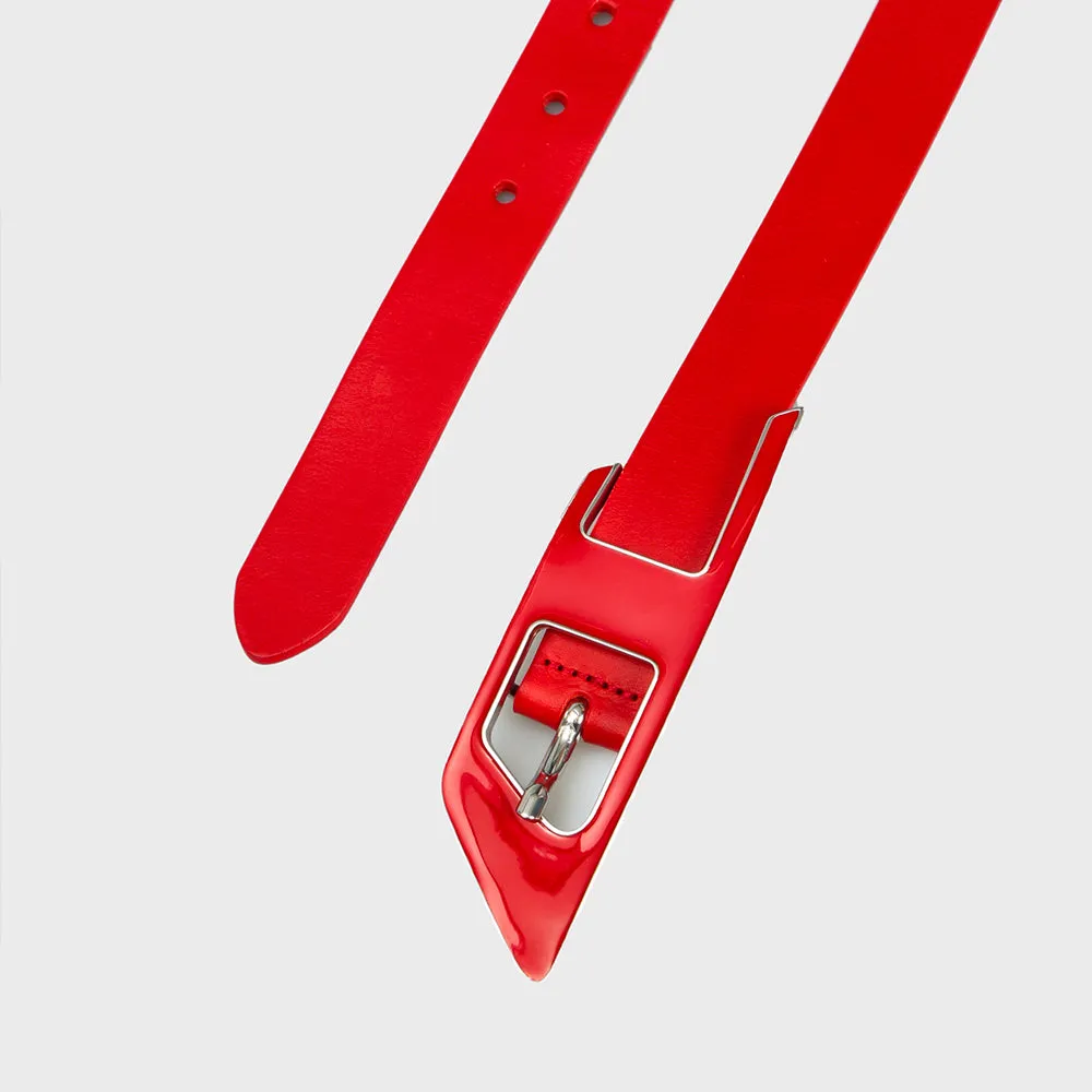 Diesel D Logo B-dlogo Belt Vibrant / Red
