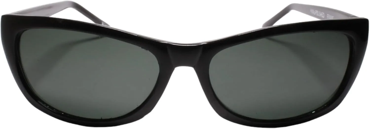 Early 2000s Vibe Pin-Up Style Vintage Subtle Cat Eye Black Sunglasses