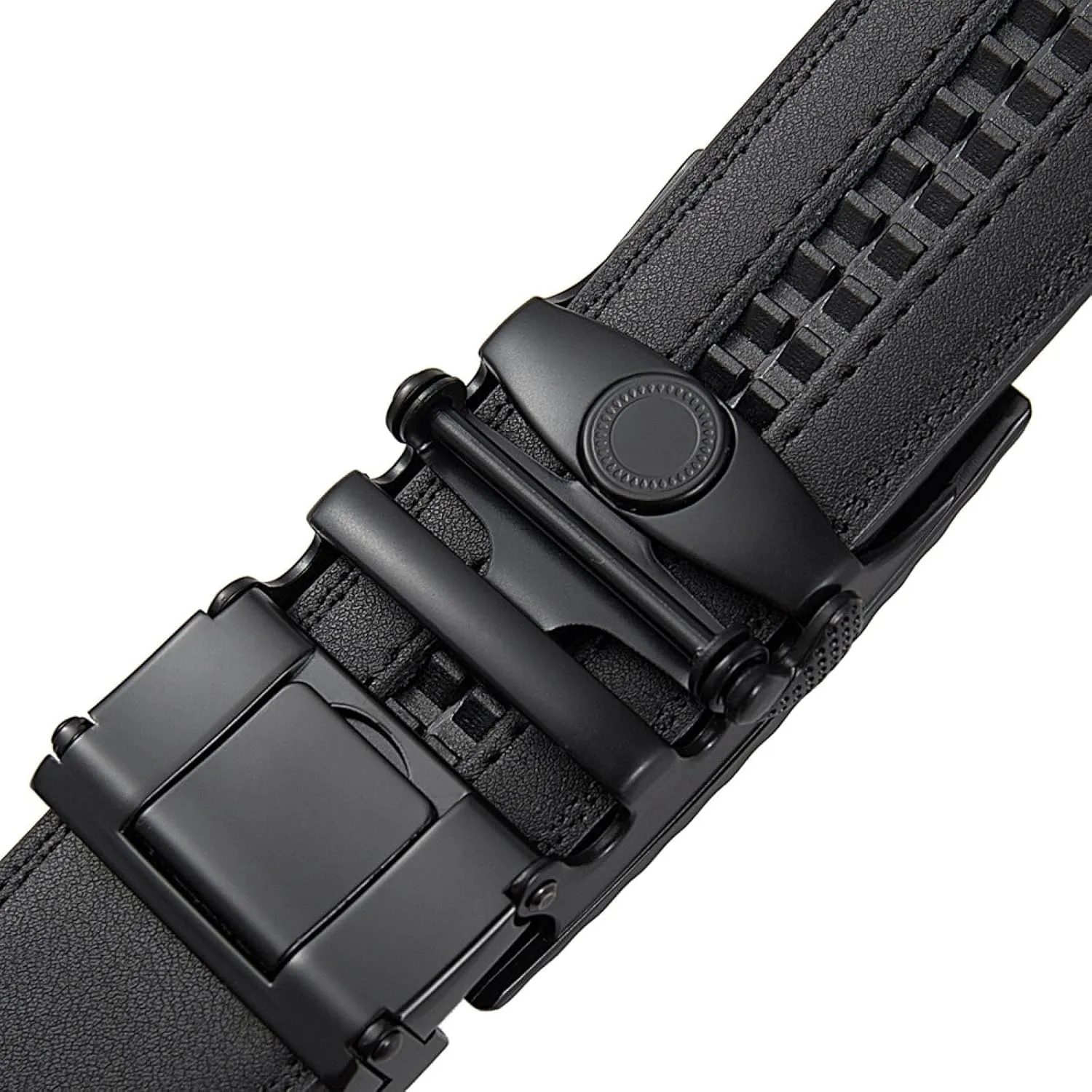 Fashion Mens Belt Genuine Leather Automatic Buckle Luxury
