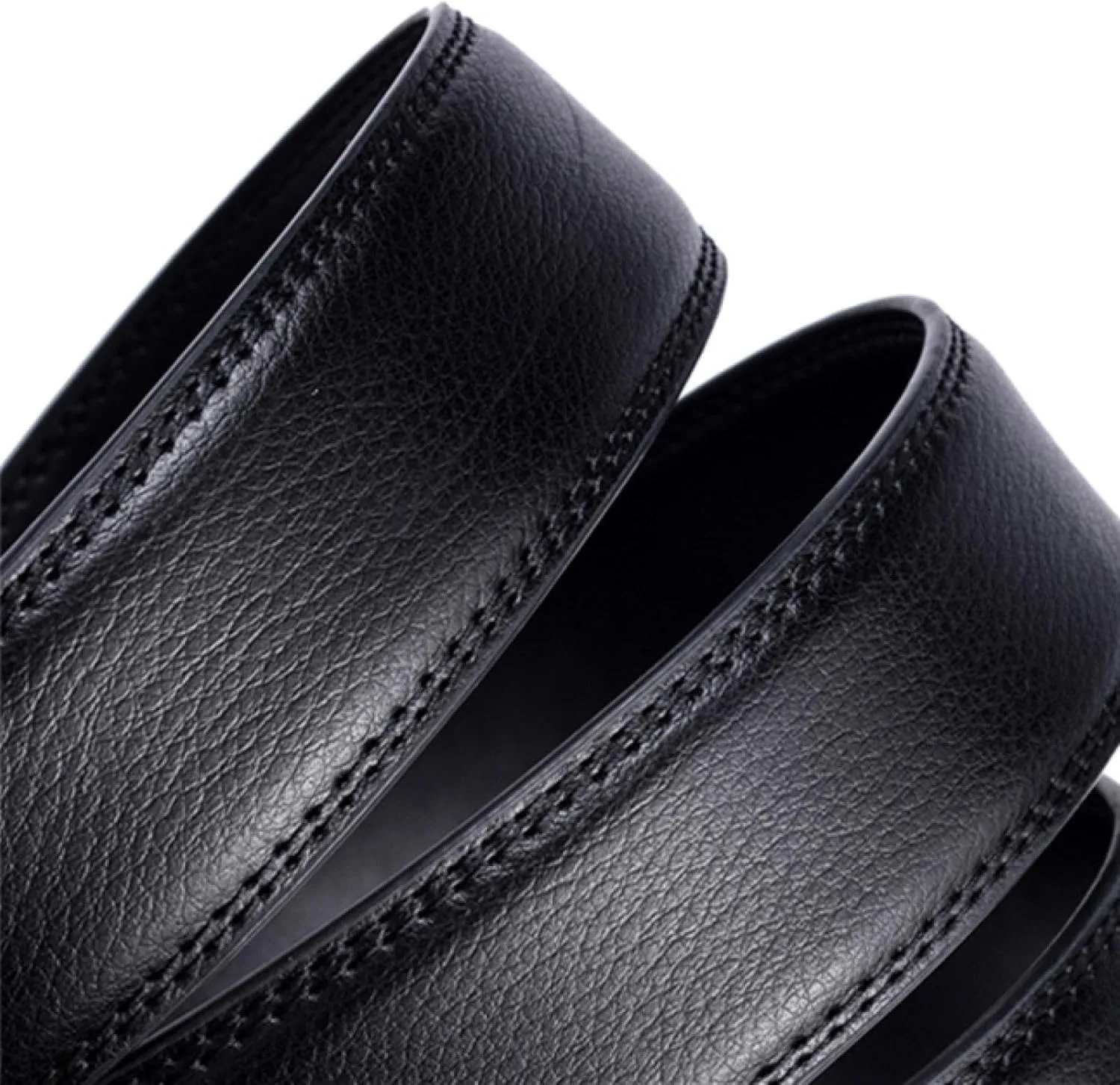 Fashion Mens Belt Genuine Leather Automatic Buckle Luxury