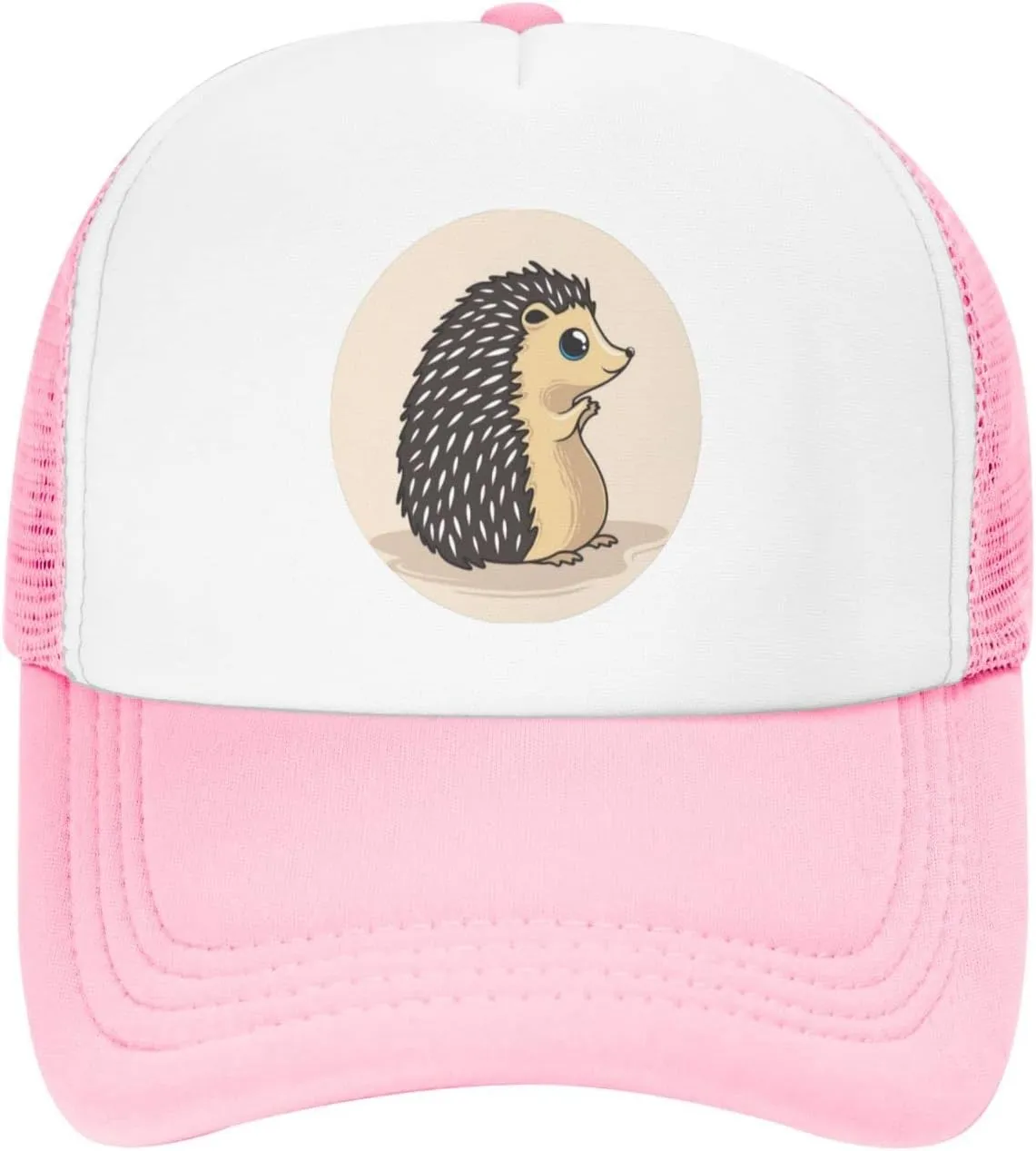 Kids Baseball Hat for Boys or Girls Ages 4-10 Back Adjustable Mesh Breathable Hats Trucker Cap Outdoor Sun Caps