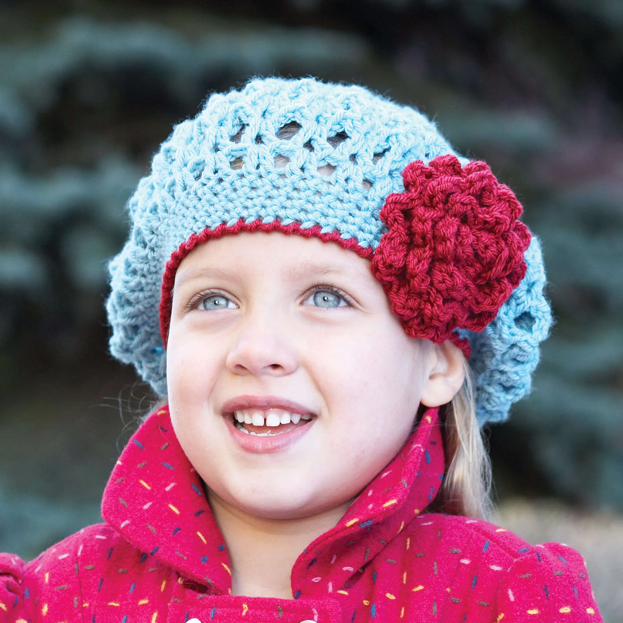 Patons Crochet Awesome Blossom Hat