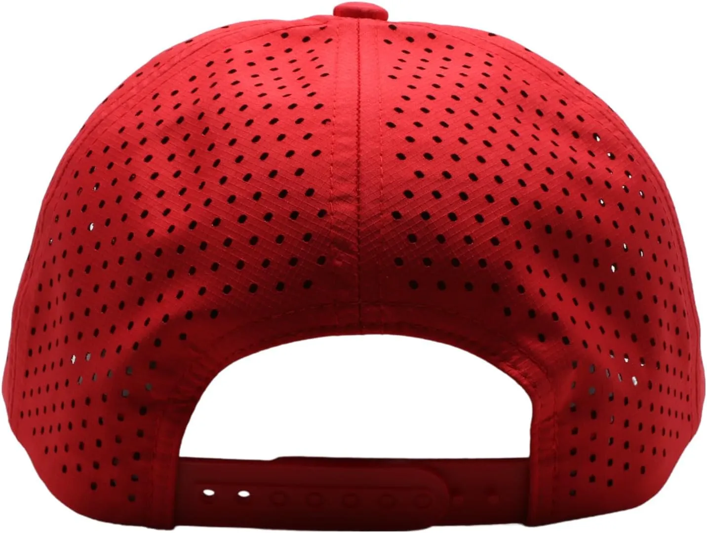 Pit Bull Premium Headwear Cambridge Perforated Mesh Flat Bill Brim Adjustable Snapback Hat Baseball Cap for Men & Women