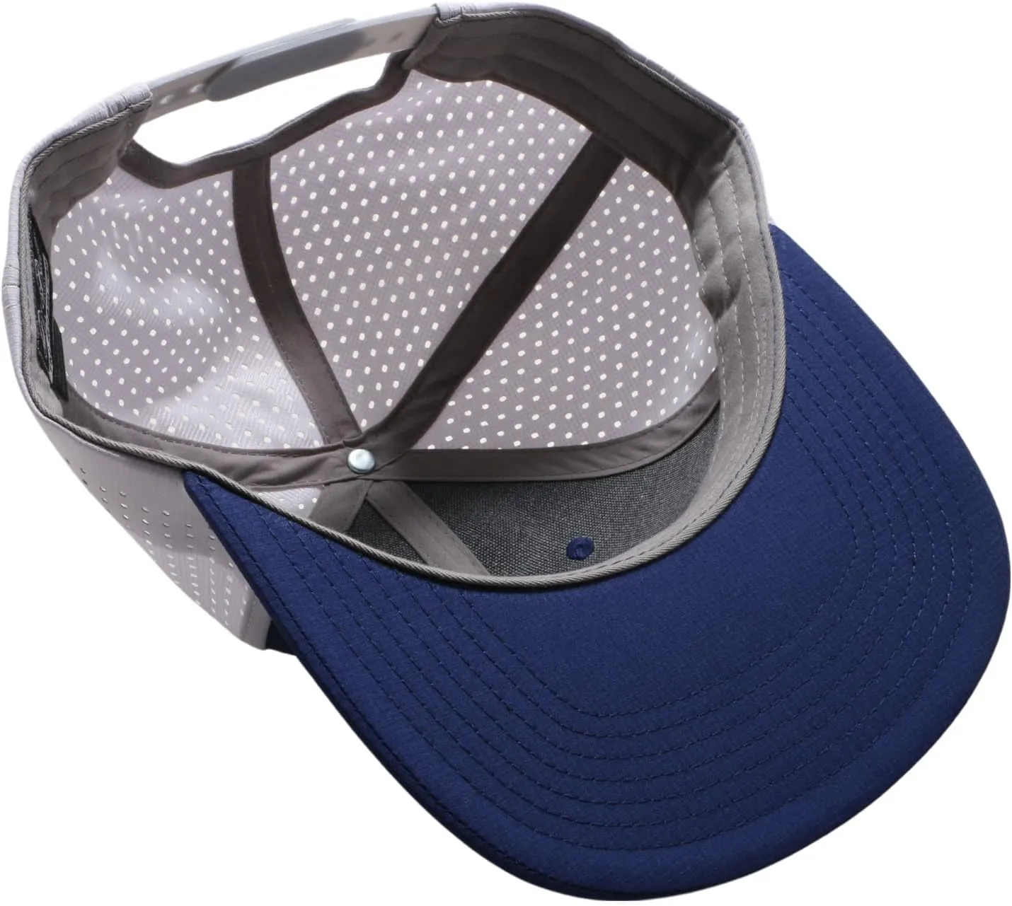 Pit Bull Premium Headwear Cambridge Perforated Mesh Flat Bill Brim Adjustable Snapback Hat Baseball Cap for Men & Women