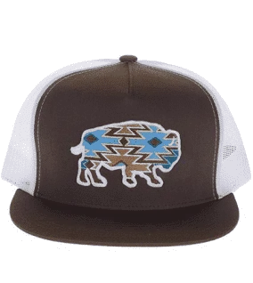 RED DIRT JANGO HAT (BROWN/WHITE)