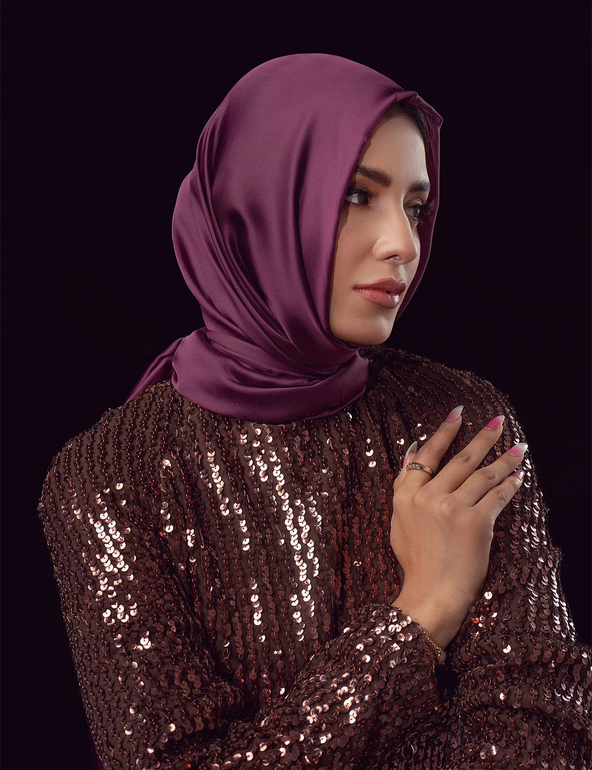 Satin Silk - Purple
