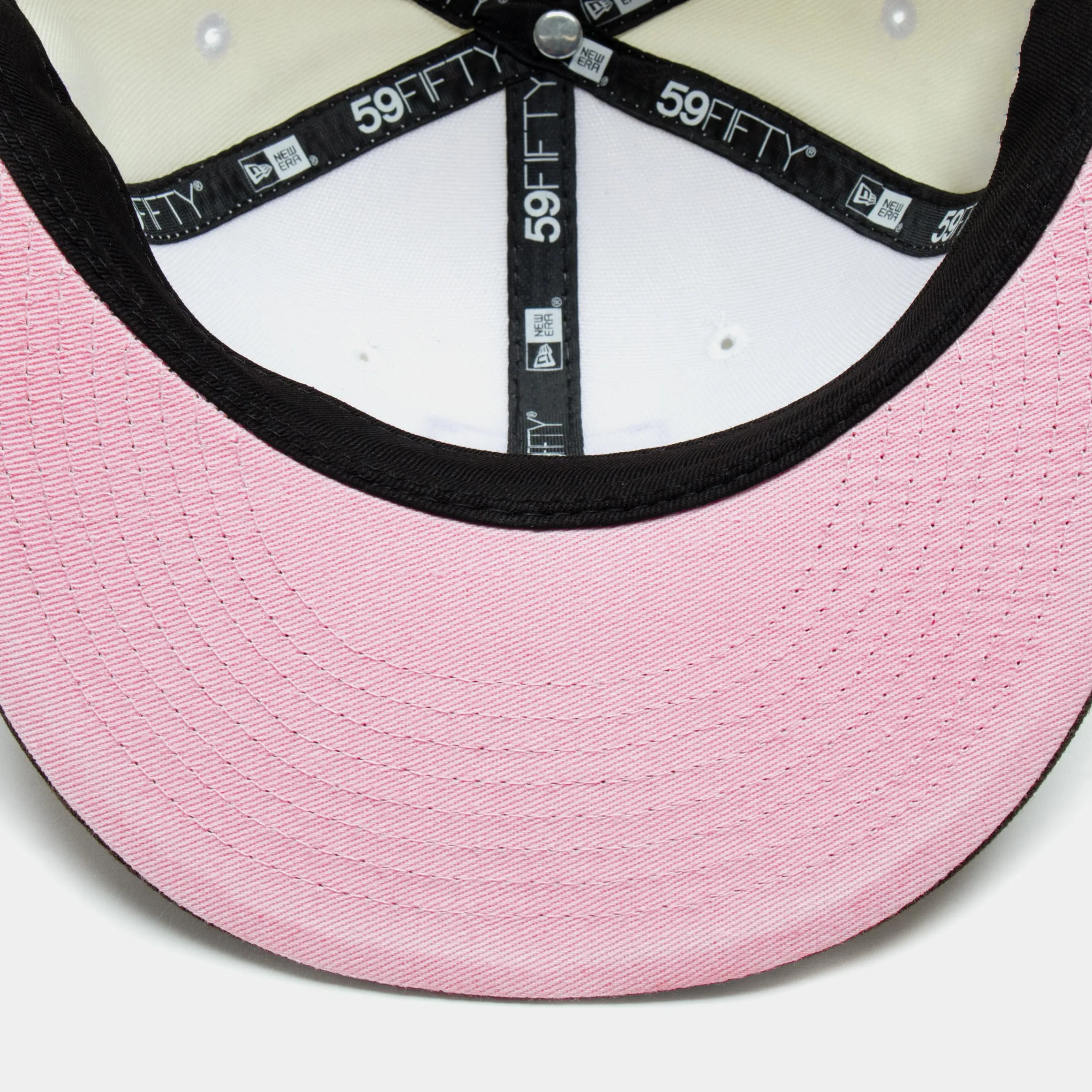 Shoe Palace Exclusive New York Yankees Cherry Blossom 59Fifty Mens Fitted Hat (Beige/Pink)