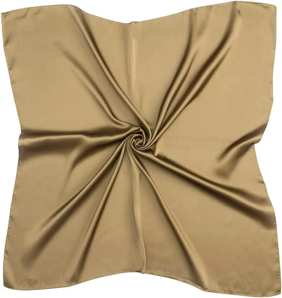 Silk Like Scarf Head Scarf Fashion Pattern Hair Scarf Design Neck Scarfs