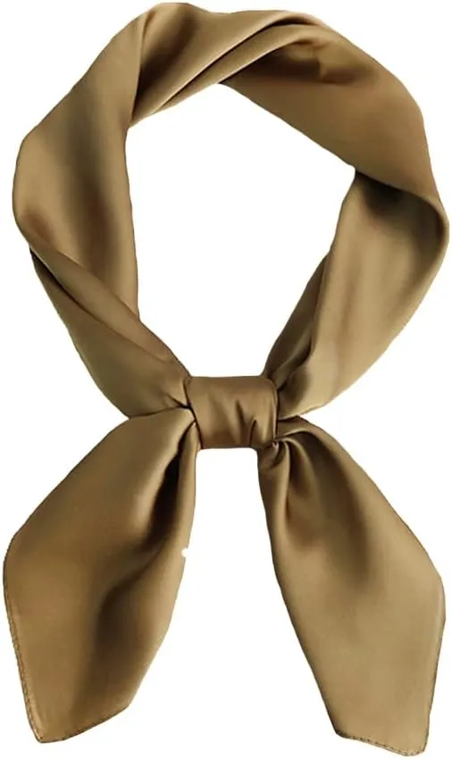 Silk Like Scarf Head Scarf Fashion Pattern Hair Scarf Design Neck Scarfs