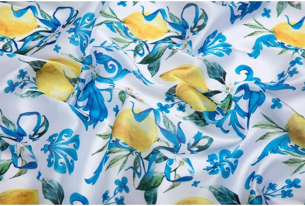 Silk Like Scarf Head Scarf Fashion Pattern Hair Scarf Design Neck Scarfs