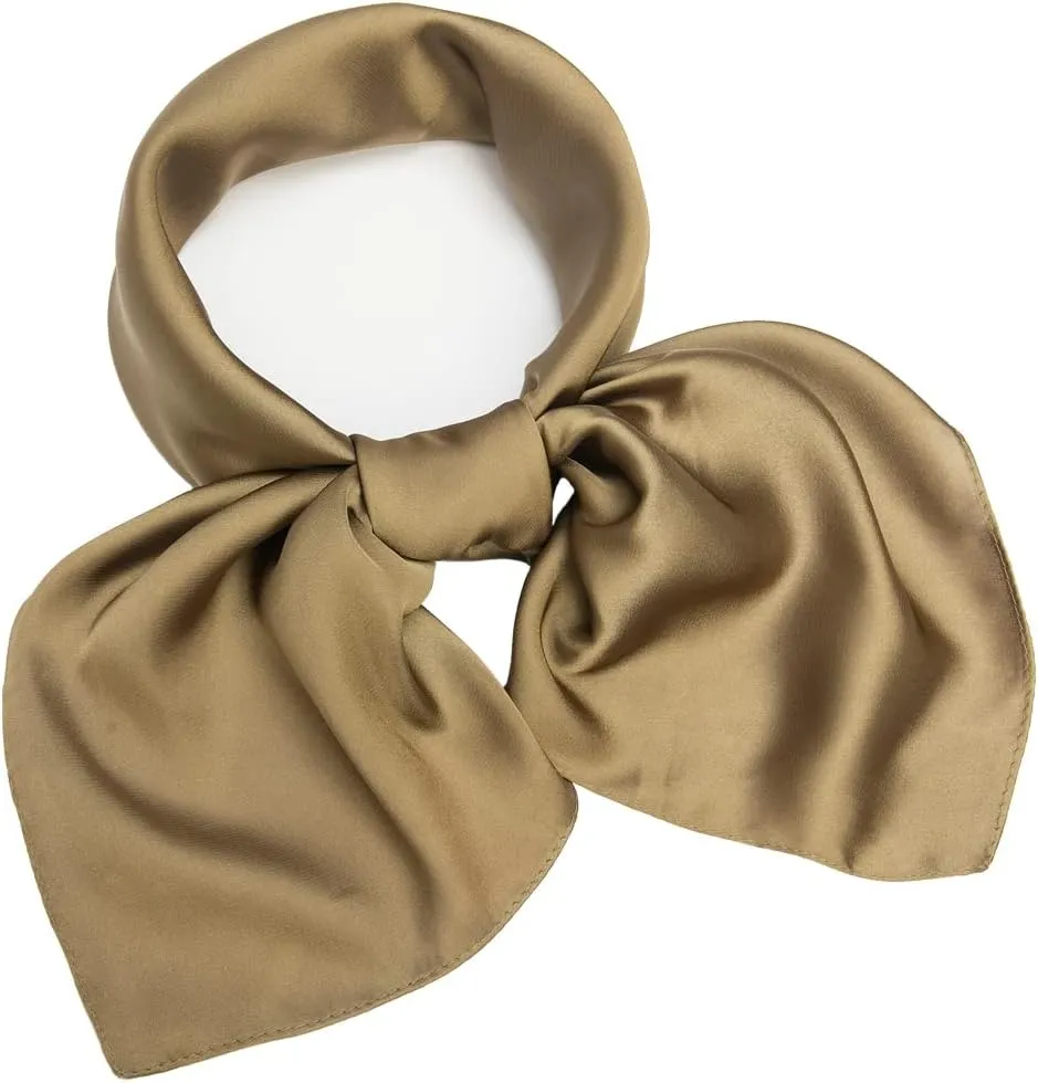 Silk Like Scarf Head Scarf Fashion Pattern Hair Scarf Design Neck Scarfs