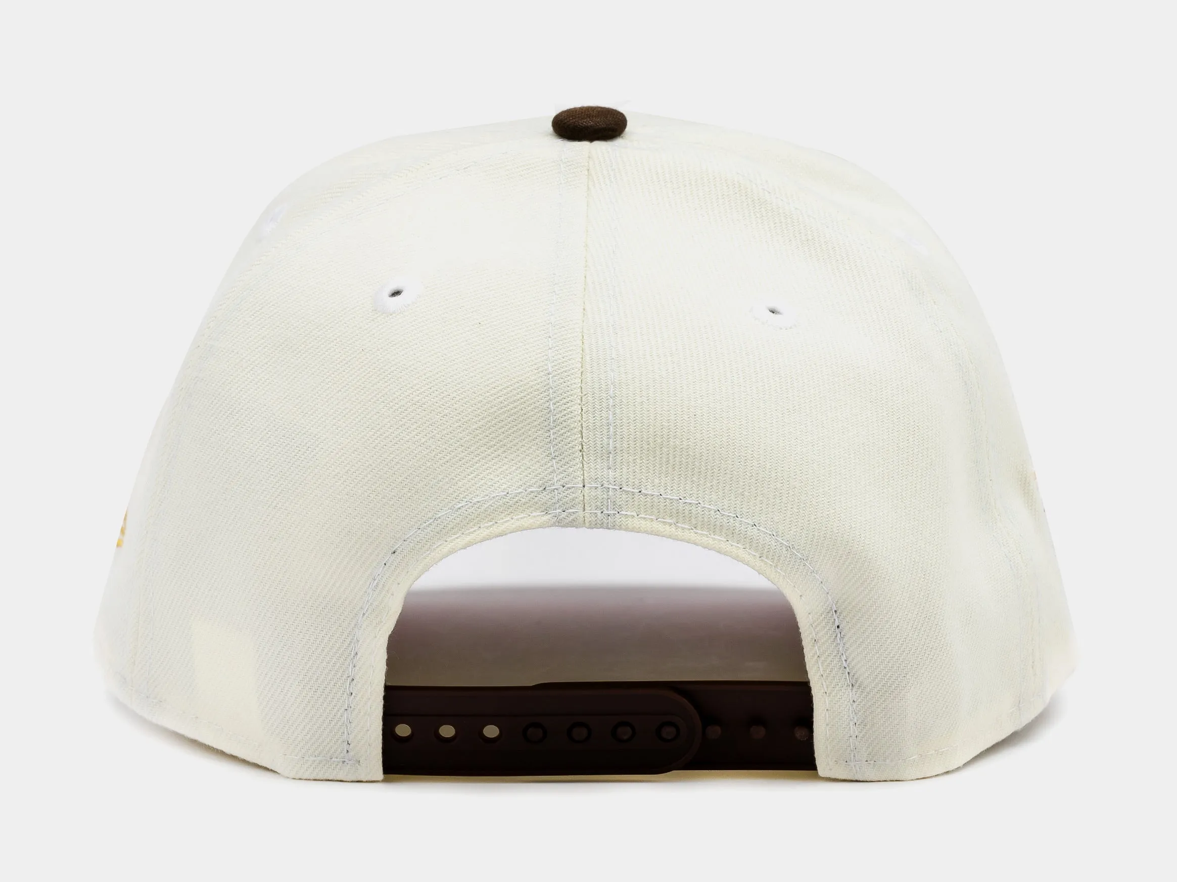 SP Exclusive Las Vegas Raiders Cherry Blossom Remastered 9Forty Snapback Mens Hat (Beige/Brown/Pink)