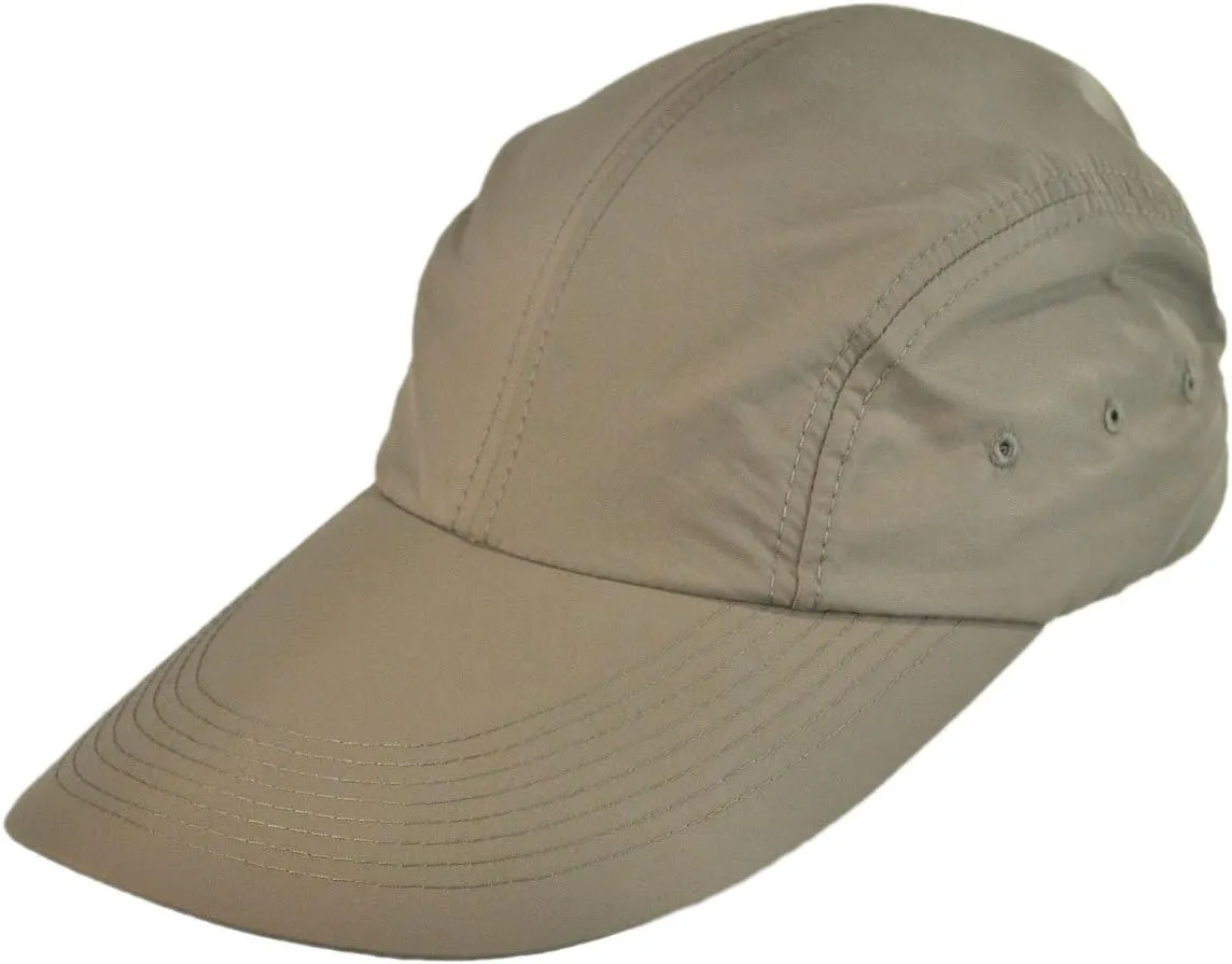 Torrey Hats UPF 50  Long Bill Adjustable Baseball Cap (Khaki)
