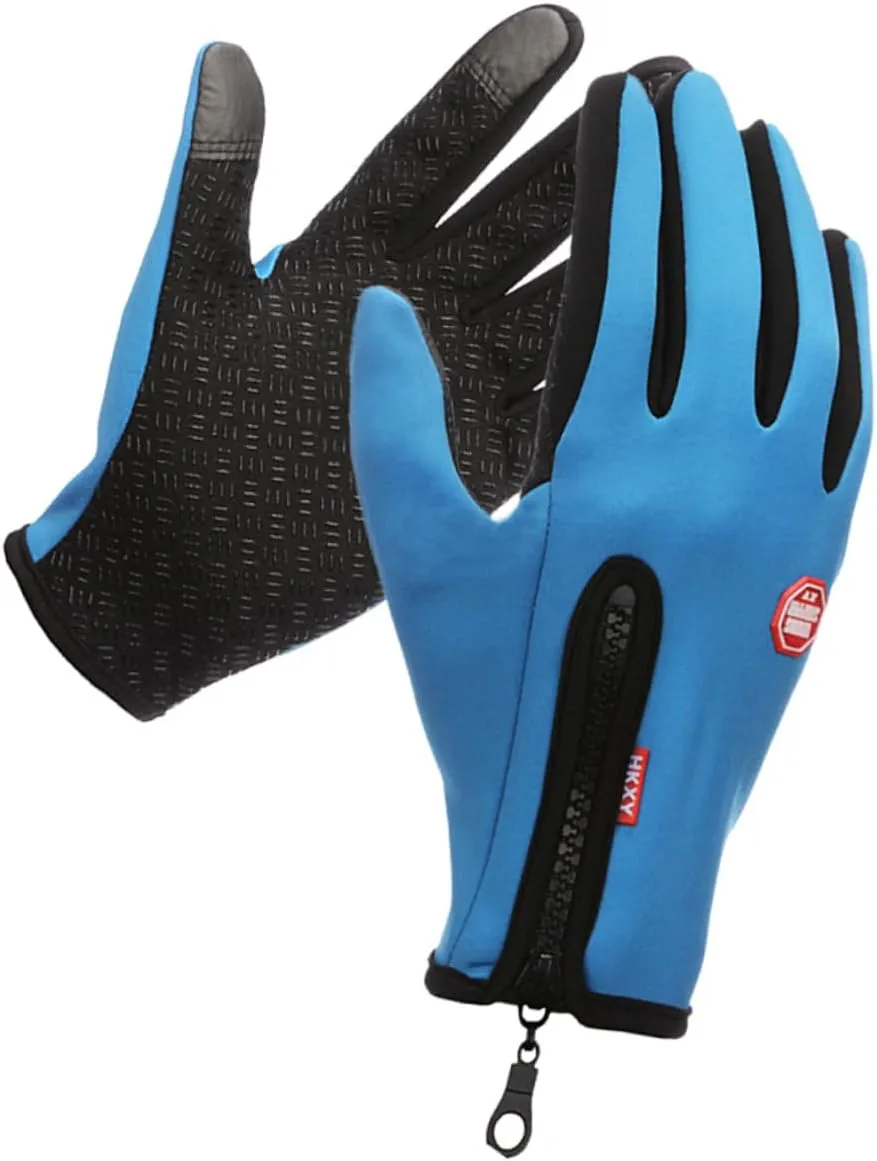 Waterproof and Warm Winter Gloves Touchscreen for Men Women Bike Riding Cold