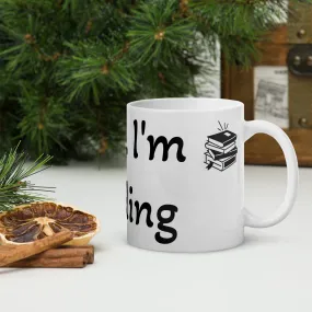 White glossy mug