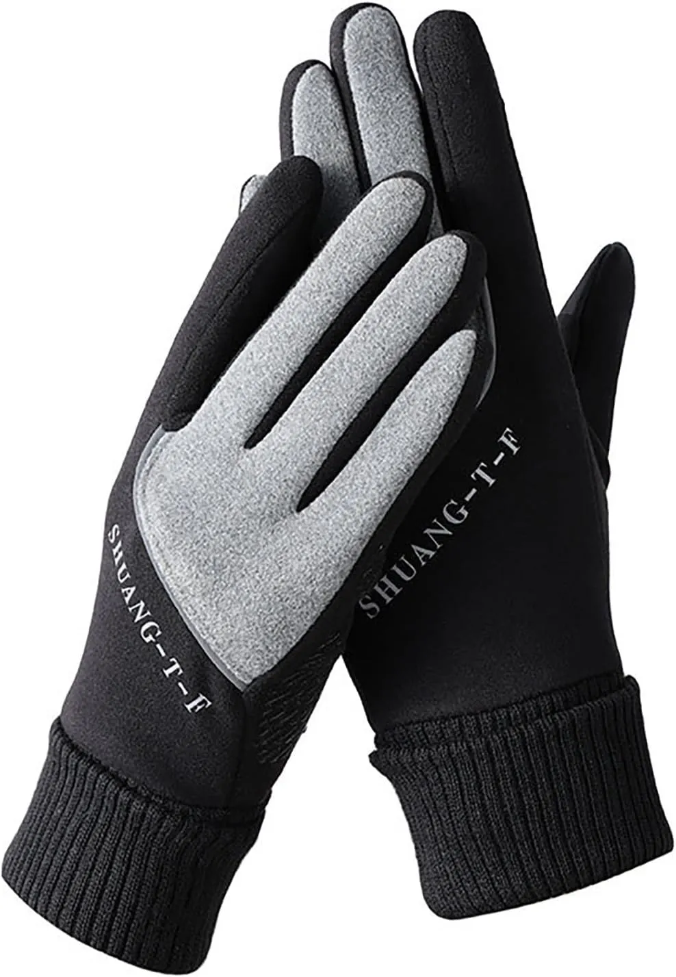 Women's Winter Gloves Warm Touch Screen Fleece Lined Running Thermal Water-resistant Cashmere Riding Soft Texting Walking Dogs for Most Men Women Gifts