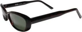 Y2K Vibe Vintage Womens Narrow Subtle Cat Eye Tortoise Frame Sunglasses