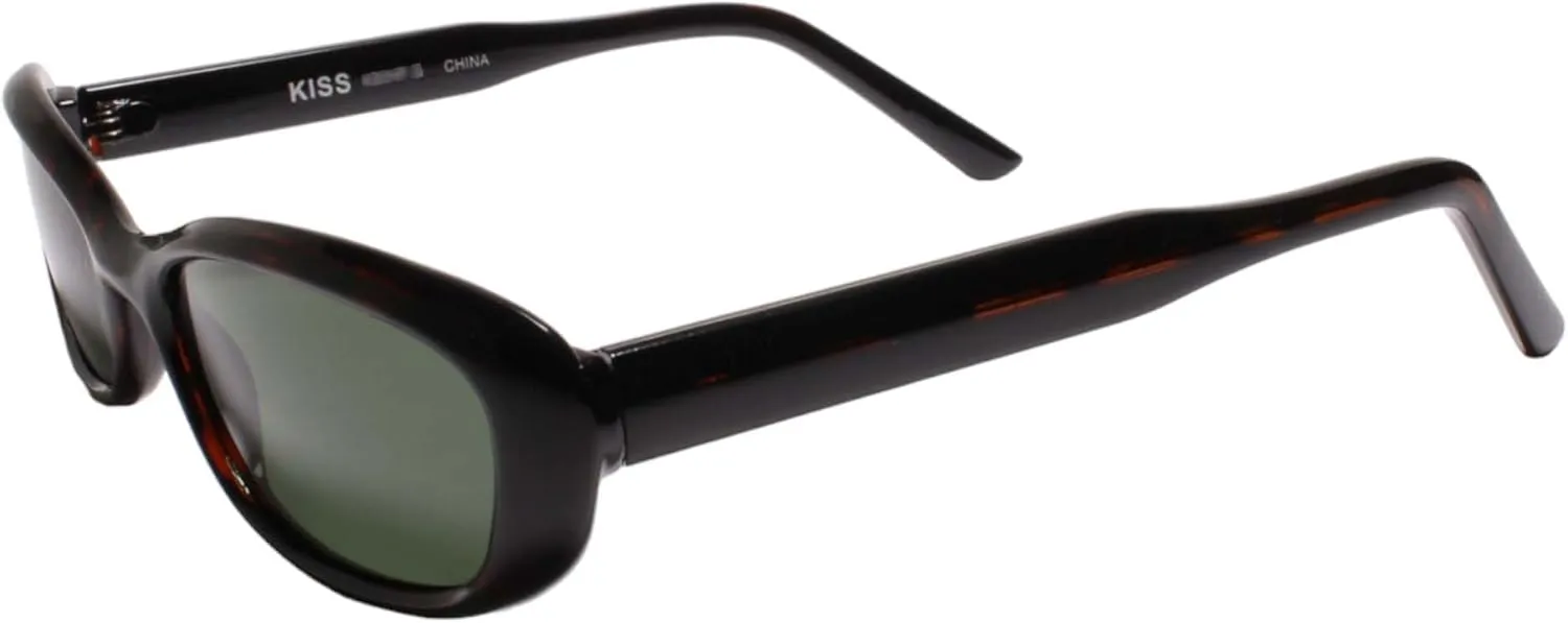 Y2K Vibe Vintage Womens Narrow Subtle Cat Eye Tortoise Frame Sunglasses